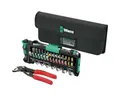 Produktbild: Wera Werkzeugset Tool-Check Combi 1 m Tasche u Knipex Cobra Zange,40tei