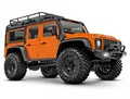 Produktbild: Traxxas Spielzeug-Auto TRX-4M 1/18 Land Rover Defender Crawler Orange RTR (klein)