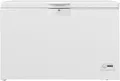 Produktbild: Beko HSM37540 Stand Gefriertruhe, 129 cm breit, 360 L, Türschloss, Lederprägung weiß