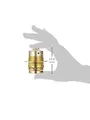 Produktbild: E27 Lampenfassung Messing 100W für Glühlampe - REV Fassung, Leuchtenfassung