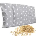 Produktbild: Amilian Kirschkernkissen ca. 55x20cm Wärmekissen Kirschkern Sack Wärmekompresse für Kinder Erwachsene ideal als Massagekissen Kältekissen