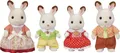 Produktbild: Sylvanian Families|EPOCH Sylvanian Families 5655 Schokoladenhasen Familie NEU