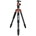 Produktbild: Rollei C5i Dreibeinstativ Arbeitshöhe=11 - 156 cm Orange