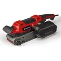 Produktbild: Einhell - Bandschleifer Te-bs 850 E (850 W, 400 M/min Schleifbandgeschwindigkeit, Bandlauf-feinjustierung, Staubabsaugung, Auch Für Stationären Einsatz, Inkl. Zubehör)
