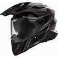 Produktbild: Airoh Commander 2 Carbon Stylish, Endurohelm - Schwarz/Rot - M