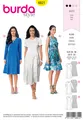 Produktbild: Schnittmuster Kleid Burda 6821 US 8-20 (Gr. 34-46) Deutsche Anleitung