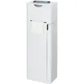 Produktbild: 6 In 1 Stand Wc-garnitur Imon Weiß Matt, Integrierter Toilettenpapierhalter, Wc-bürstenhalter, Ersatzrollenhalter, Stauraumfächer Und Ablage, Weiß, Kunststoff (abs) Weiß - Weiß - Wenko