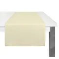 Produktbild: Tischläufer mit Kuvertsaum WIRTHNATUR - beige - 150x40 cm
