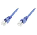 Produktbild: Telegärtner Netzwerkkabel CAT 6A S/FTP 100008465 LAN-Kabel, (3.00 cm), Flammwidrig, mit Rastnasenschutz, Flammwidrig, Halogenfrei, UL-zertifi