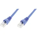Produktbild: Telegärtner 100008465 RJ45 Netzwerkkabel, Patchkabel CAT 6a S/FTP 3.00 m Blau...