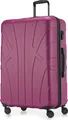 Produktbild: Suitline - Reisekoffer groß erweiterbar, Koffer XL 4 Rollen, Rollkoffer Hartschale, Trolley Hardcase Check-In Gepäck 20-23 kg, Gurtmaß 158 cm, TSA,Magenta
