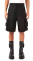 Produktbild: PRADA Cargoshorts Re-Nylon Bermuda Utility Hose Metall Logo Dreieckiges PRADA-Logo aus Metall an der rechten Cargotasche