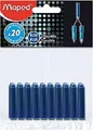 Produktbild: Maped Tintenpatrone blau im Blister (20 Patronen)