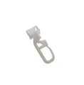 Produktbild: GARDINIA Gardinenstange Gardinia, Klickgleiter weiss 10x50, 10 x 50 cm, weiß, Wandmontage