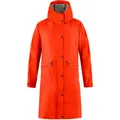Produktbild: Fjällräven Damen Vardag Rain Parka, Flame Orange, M