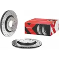 Produktbild: 2x Brembo 09.8695.1X Bremsscheibe für CITROEN PEUGEOT OPEL DS Bremsscheiben