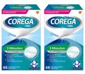 Produktbild: ✅ COREGA TABS Zahnersatz-Reinigungstabletten Gebissreinigung 2x 66 Stück ✅