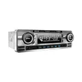 Produktbild: Caliber Retro Autoradio - Auto Radio Bluetooth USB - FM - 1 DIN Radio Auto - Autoradio mit Bluetooth Freisprecheinrichtung - Chrom