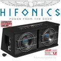 Produktbild: HIFONICS 600 Watt 2x25cm Aktivsubwoofer TDA-250R Auto Subwoofer Aktiv PKW