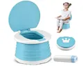 Produktbild: Töpfchen Für Kinder Baby Toilettensitz Ab 1 Jahr Reisetöpfchen Faltbar Unterwegs