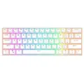 Produktbild: Mechanische Tastatur Royal Kludge RK61 RGB, roter Schalter (weiß)
