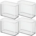 Produktbild: ROTHO LOFT TRANSPARENTER LEBENSMITTELBEHÄLTER SET 4 STÜCK (2,1 L) VORRATSDOSE