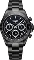 Produktbild: ELYSEE Herrenuhr SPORT CHRONO. 100% Edelstahl black onesize Herren Keramik Lünette 40 80601, 80602, 80603, 80604, 80605, 80612
