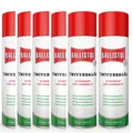 Produktbild: 6x 400ml Ballistol Klever Universalöl Spray Kriechöl Pflege-Öl Fahrrad Allzweck