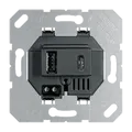 Produktbild: Jung USB15CASW USB-Ladegerät, 1 x Typ A + 1 x Typ C, schwarz