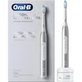 Produktbild: Oral-B Elektrische-Zahnbürste Pulsonic Slim Luxe, 4000, platin, 3 Putzmodi, mit 1 Aufsteckbürste