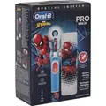 Produktbild: Oral-B Vitality Pro 103 Kids Spiderman mit Reiseetui, Elektrische Zahnbürste blau/weiß