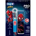 Produktbild: Oral-B Vitality Pro 103 Kids Spiderman mit Reiseetui, Elektrische Zahnbürste (blau/weiß) - Blau/Rot