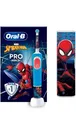 Produktbild: Oral-B Pro Kids Spiderman Elektrische Zahnbürste, 4 Sticker/Retourware