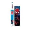 Produktbild: Oral-B Elektrische Zahnbürste - Vitality Pro - Kids - Spiderman mit Reiseetui