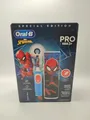 Produktbild: Oral-B Pro Kids 🌿 Spiderman - elektrische Zahnbürste blau / rot 🌿 NEU/OVP