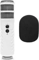 Produktbild: Rode Podcaster MKII, weiß, USB Sprechermikrofon