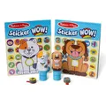 Produktbild: Melissa & Doug - Sticker WOW Haustiere (Hund und Katze) VORTEILSPACK Kunst und Bastelkunst zum Sammeln – 2 Aktivitätenblöcke, 2 Aufkleberstempel, 2 Bonus-Aufkleberstapel