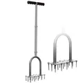 Produktbild: Walensee Hand-Rasenbelüfter aus Metall mit 15 Zinken