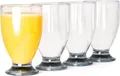 Produktbild: Acryl Trinkglas 4er Set 170 ml Juice grrau
