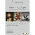 Produktbild: Hahnemühle Inkjet-Papier FineArt Textured, A4, SamplePack, 5 Qualitäten, einseitig matt, 10 Blatt