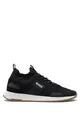 Produktbild: BOSS Herren Titanium Runn Sneakers aus verschiedenen Materialien mit gestricktem Obermaterial und Veloursleder-Details Anthrazit 41 Größe 41