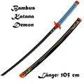 Produktbild: NEU Bambus Katana Schwert 104cm groß für Cosplay Anime Otaku Manga Fans Fantasy