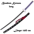 Produktbild: NEU Bambus Katana Schwert 140cm groß für Cosplay Anime Fantasy Otaku Manga Fans