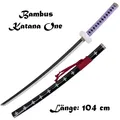 Produktbild: NEU Bambus Katana Schwert 104cm groß für Cosplay Anime Otaku Manga Fans Fantasy