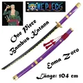 Produktbild: NEU One Piece Enma Zoro Samurai Bambus Katana 104cm für Cosplay Anime Manga Fans
