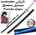 Produktbild: NEU Demon Slayer Bambus LED Katana Lichtschwert 100cm für Cosplay Manga Anime