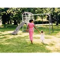 Produktbild: Axi Beach Tower Spielturm mit Doppelschaukel und Grauer Rutsche 349x 357x 242 cm