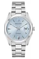 Produktbild: BULOVA Herren-Automatikuhr Surveyor Stahl/Hellblau 96B469