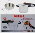 Produktbild: Tefal Secure Click Schnellkochtopf - 6L mit Einsatz Korb