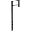Produktbild: Garderobenpaneel, Schwarz, Metall, 3x82x30 cm, Reach, Aufhängemöglichkeit, Garderobe, Garderobenpaneele, Garderobenpaneele